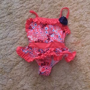 Lily and Dan One Piece Flower Swimsuit